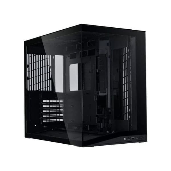 mini-turné Lian Li O11 Dynamic Mini V2 PC-chassi, chassi, svart gamingchassi