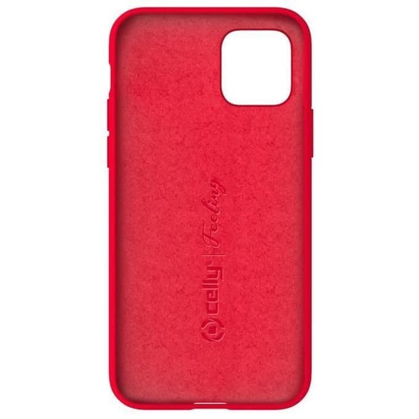 Känsla Coque för iPhone 11 Pro Röd