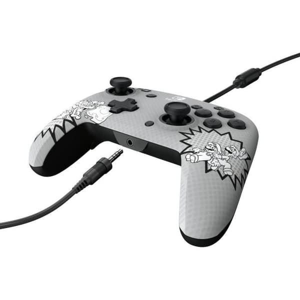 Spelkontroll - PDP - Återmatch - Trådad - Multifarbig - Nintendo Switch