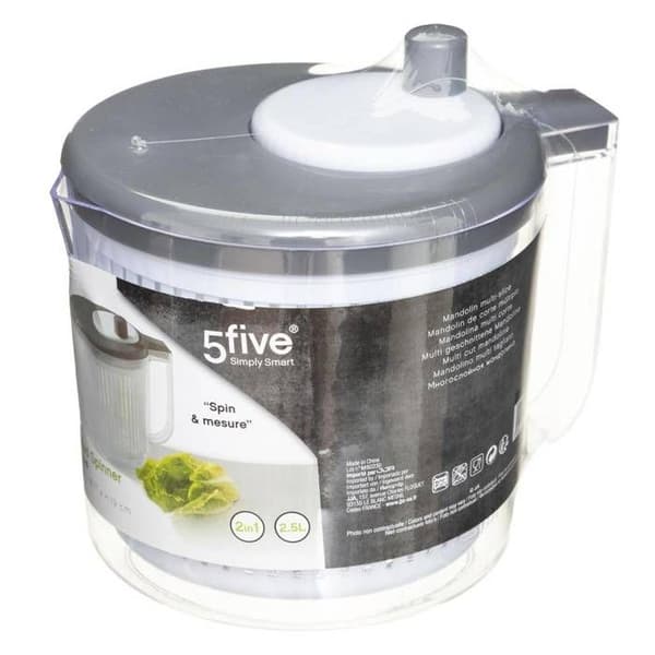 Liten centrifug 2,5L grå - 5 five simply smart