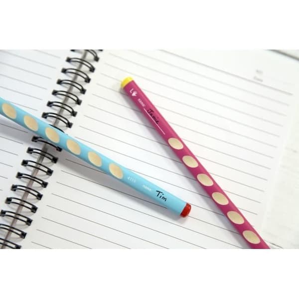 Krita grafit - STABILO - Easygraph - Ergonomisk - HB - Rosa - Paket om 6