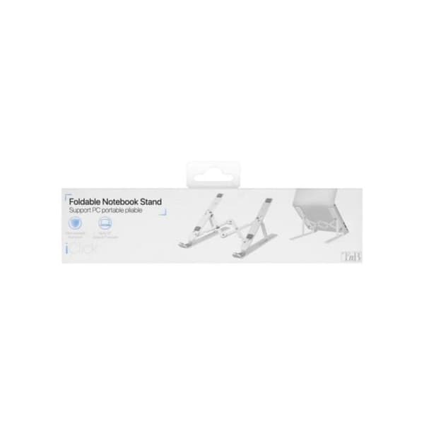 Iclick aluminium bärbar datorstöd för bärbar dator - 17 - silver