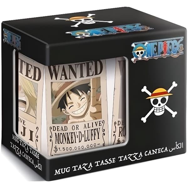 Tasse - One Piece - Affischer - 325ml - Vit - Barn - Diskmaskinvänlig