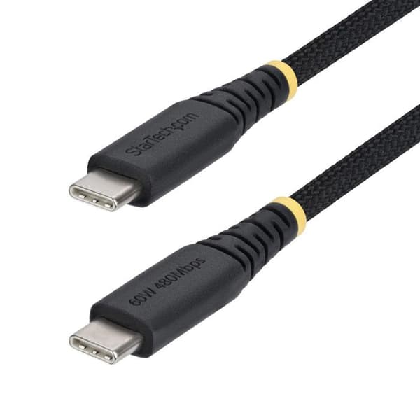 USB-C-kabel - STARTECH - USB2CC30CMNCBR - USB 2.0 - 0,3 m - Förnicklade kontakter