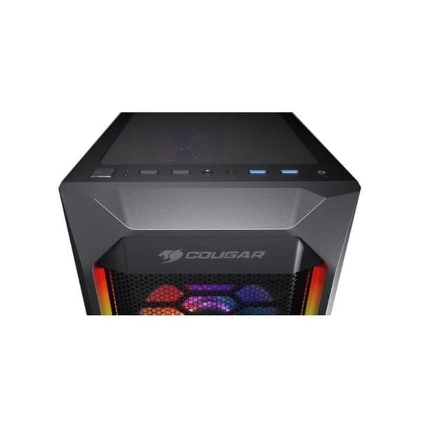 ATX Semi-Tower Chassi - COUGAR - Svart - Midi-format - ATX-storlek - Optimal Kylning