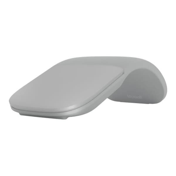 Microsoft Surface Arc Mouse Wireless Bluetooth 4.0 2-knapps optisk mus ljusgrå för Surface Laptop