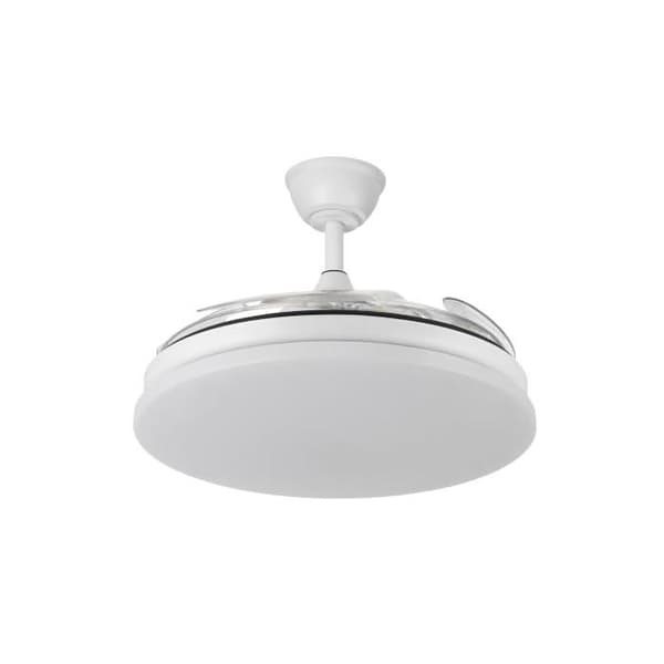 LED takfläkt - YATEK - KALA - Fällbara blad - Tyst DC-motor - Dimmbar LED 59W