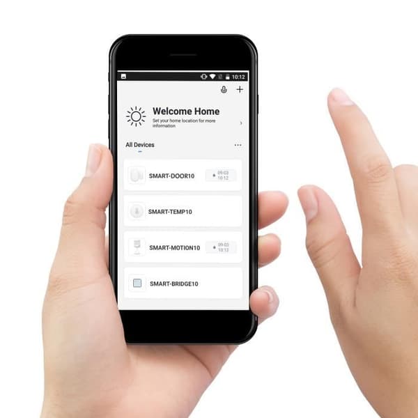 Alecto SMART-BRIDGE10 - Anslutningspunkt för Zigbee-sensor till nätverk/internet