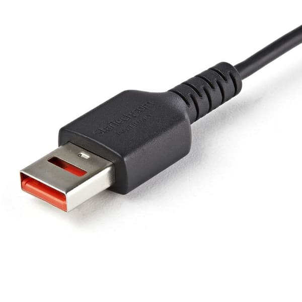Startech USBSCHAC1M USB A till USB C Kabel Svart - - - Startech