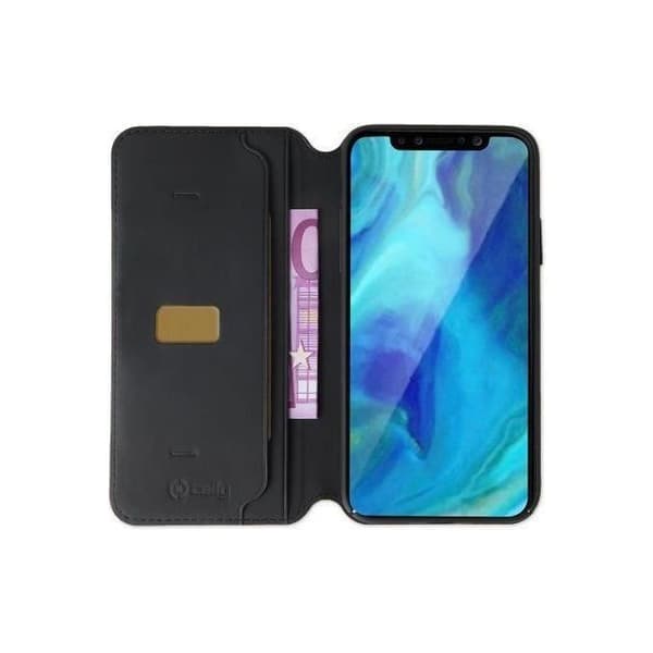 Celly-Prestige iPhone XS Max Svart