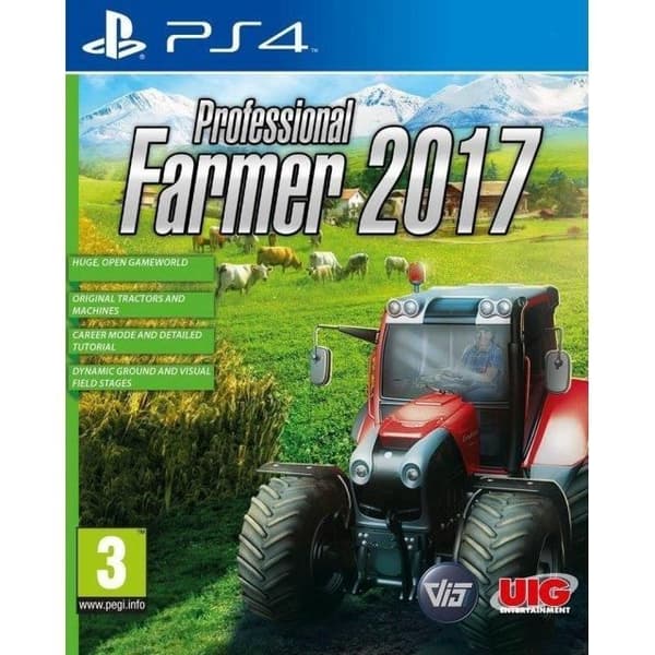 Videospel - LUIGINO - Professional Farmer 2017 - PS4 - Simulation - 3+