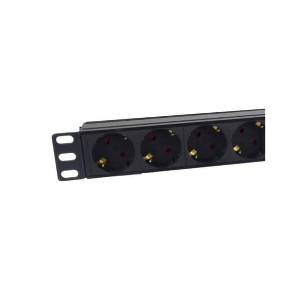 Phasak BNS 1518 Regleta Rack 19U con Protección 8 Tomas
