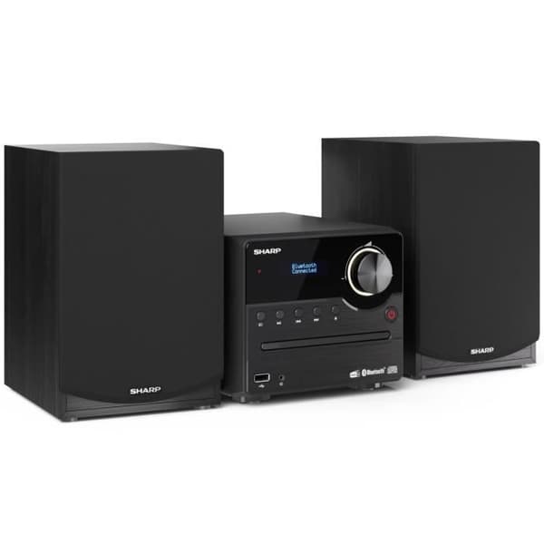 SHARP XL-B517D Hi-Fi-system - 45W - FM, DAB+ - Bluetooth - Svart