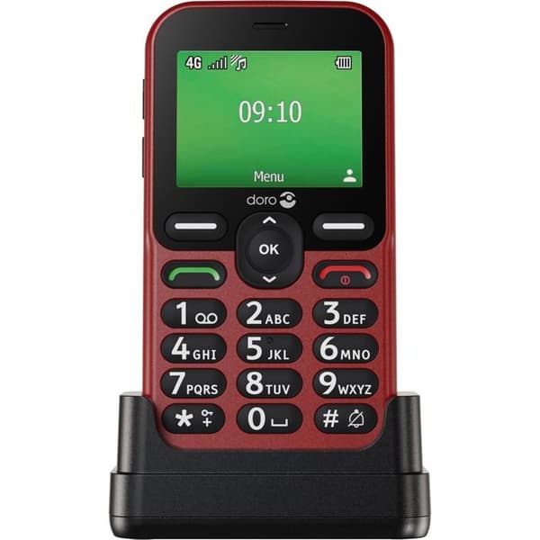 Doro Leva E10 2,4” 4G Nano SIM Röd