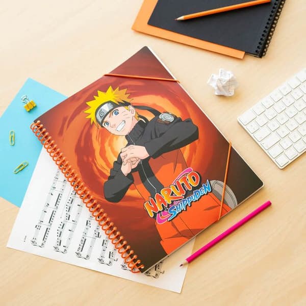 A4 lösbladspärm Naruto Shippuden Pocketplånbok