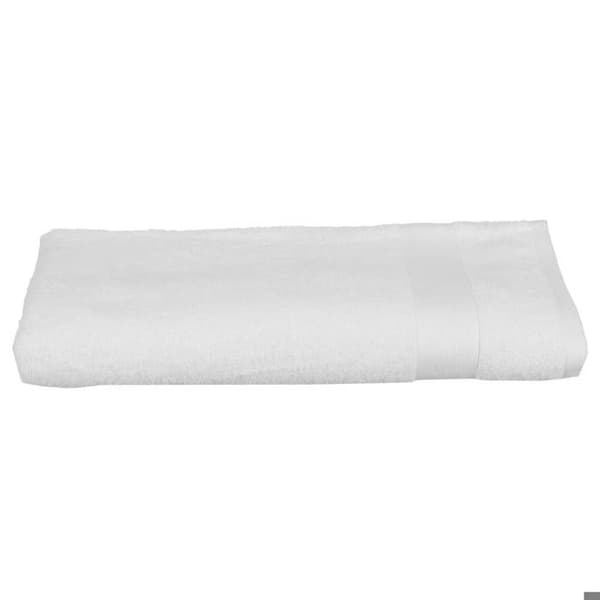 Badhandduk "Essentiel" vit bomull 100x150cm