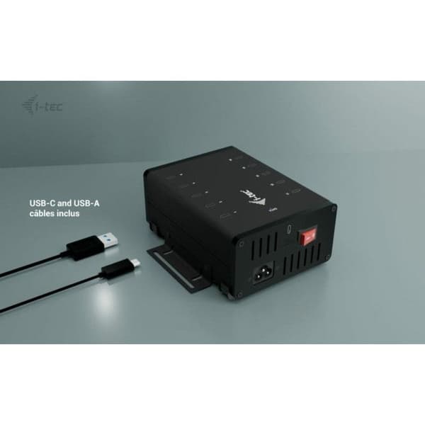 I-TEC USB-C/USB-A Metalluppladdning