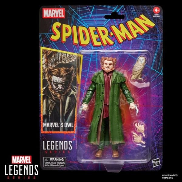 Hasbro - Spider-Man Marvel Legends Retro - Figur Figur Uggla 15 cm