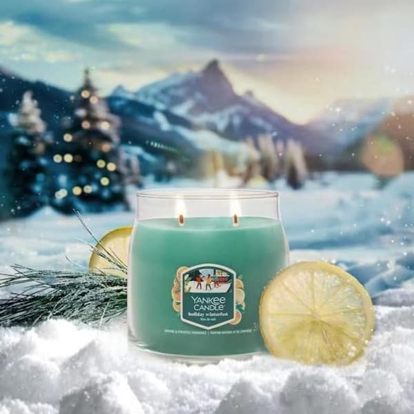 Medel ljus Julfester - Yankee Candle