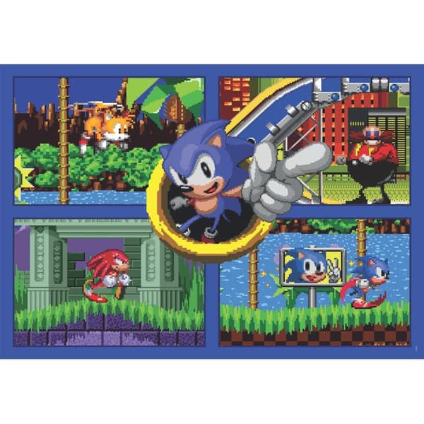 CLEMENTONI - Kub 500 bitar - Sonic