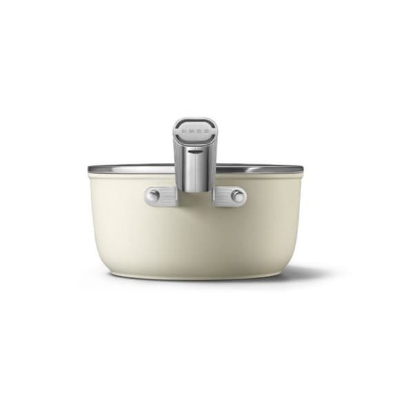 Smeg Gryta crème matt 20cm + lock - SPF2012CRM