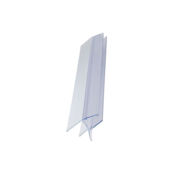 Badkarsprofil - MICEL - 18527 - 6 mm glas - Rektangulär - 2 meter