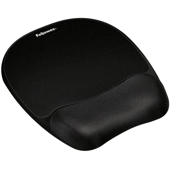 Fellowes Memory Foam musmatta med handledsstöd svart