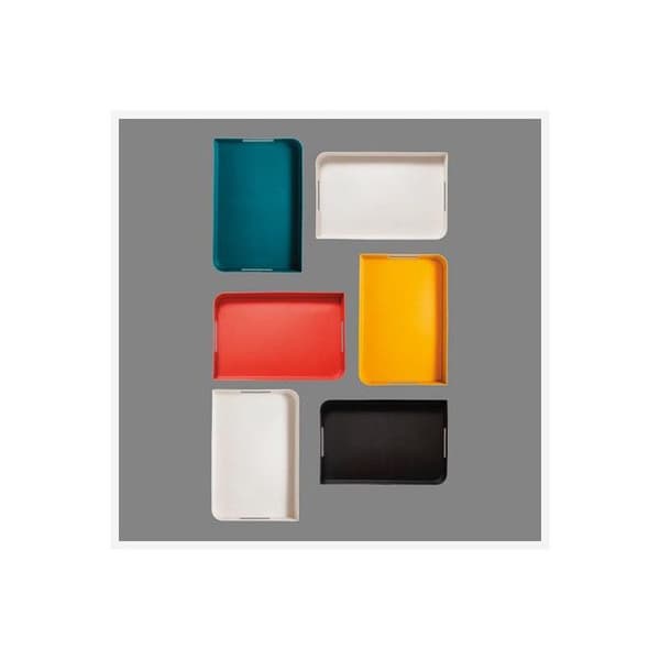 Platta 45x30cm "Modern Color" grå kol - 5five