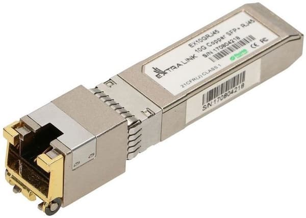 Switch - Extralink - EX.8444 - Injektor - Modul koppar SFP - 10GbE