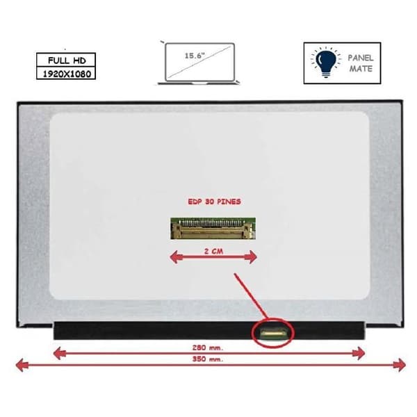Generic 15,6 tum Full HD LED-skärm