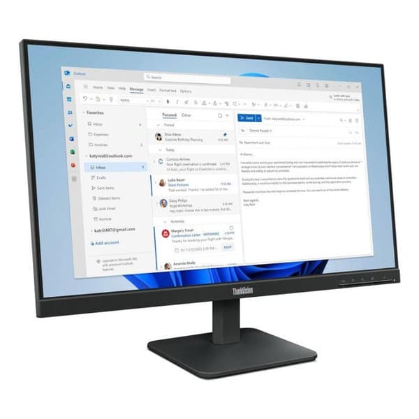 Monitor Lenovo ThinkVision S24-4E 23.8" IPS Full HD 1920x1080 100Hz
