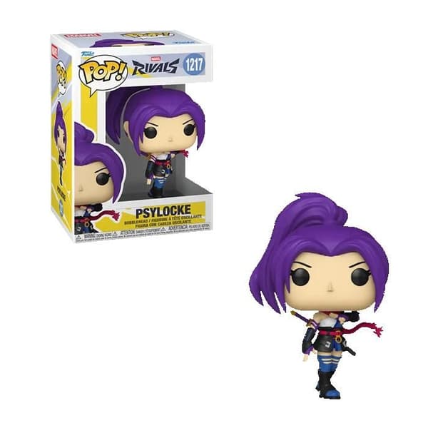 Funko POP Marvel Rivaler Psylocke - Samlarfigur