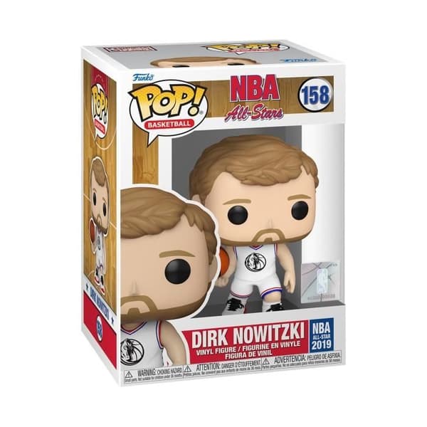 Figuriner - Funko Pop! - Dirk Nowitzki - NBA Legender - Grå - Samling