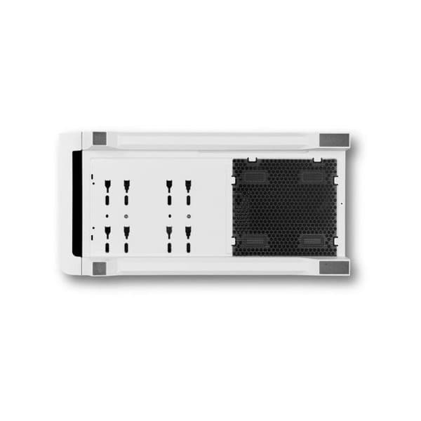 PC-låda NOX Hummer ETHER Semitorre Gaming Curved ATX USB-C Vit och Svart