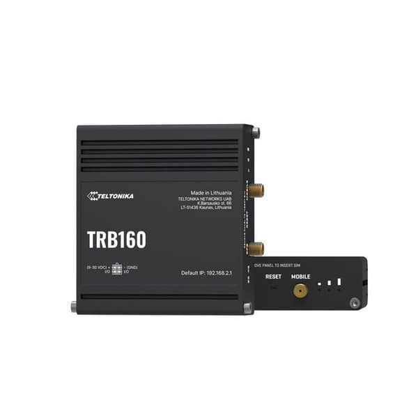 Router - Teltonika - TRB160 - 4G LTE Cat6 - USB Typ-C - Enkel installation