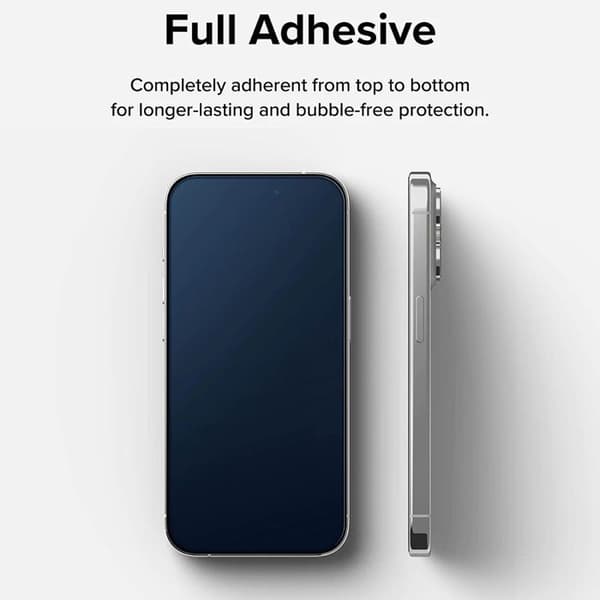 Härdat glas för iPhone 15 Pro RINGKE Svart