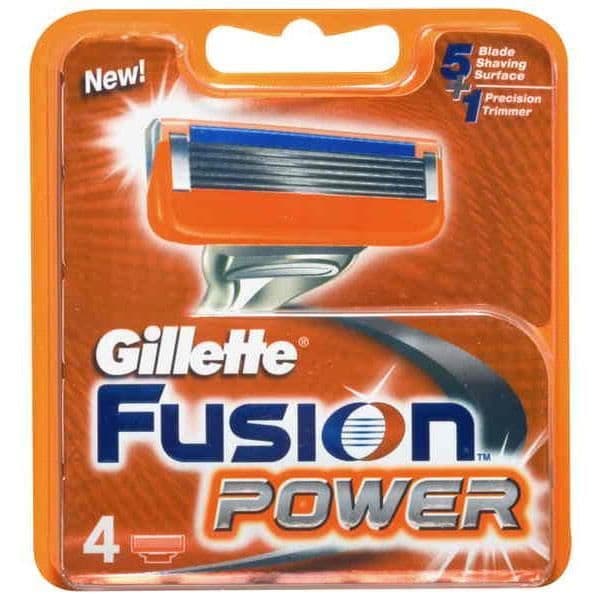 GILLETTE FUSION POWER 4