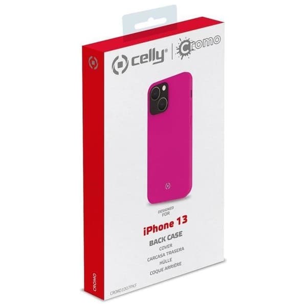 CELLY Fodral iPhone 13 Chrome Rosa