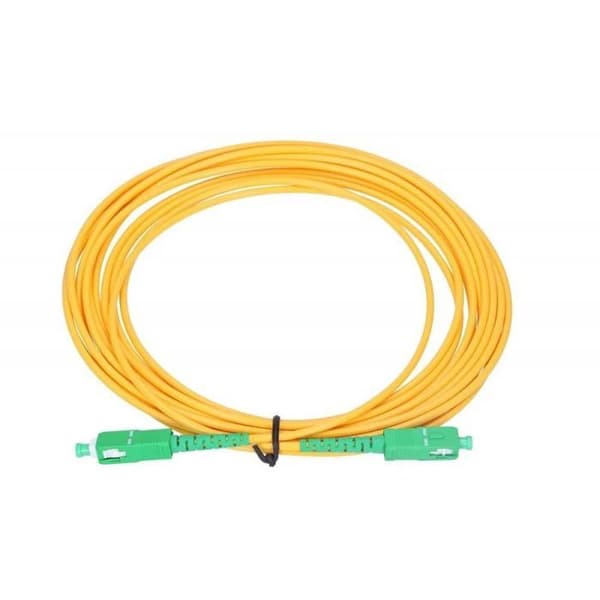 Fibre optique Extralink fiberoptisk patchkabel sc/apc-sc/apc g.652d simplex 0.5m