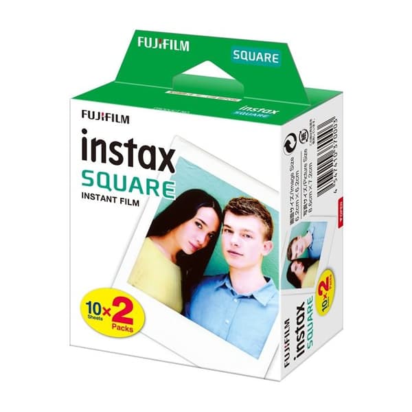 Fujifilm INSTAX SQUARE BIPACK direktfotopapper