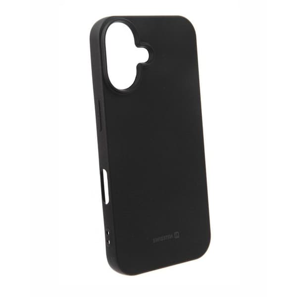 Swissten Soft Joy för Apple iPhone 16e svart