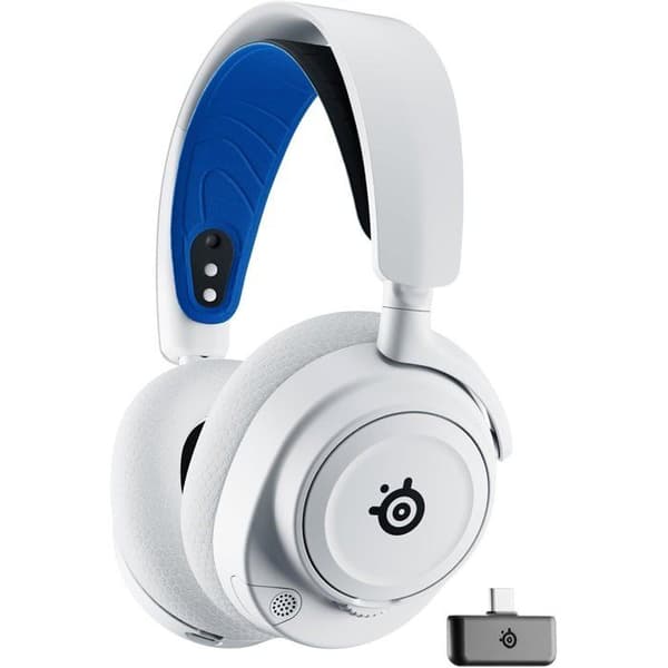 Trådlös gamingheadset - STEELSERIES - Arctis Nova 7P - Multiplattform - Vit