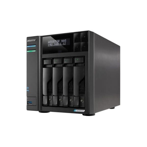 ASUSTOR LOCKERSTOR 4 GEN2 - AS6704T | 4-BAY NAS, QUAD-COR PROCESSOR