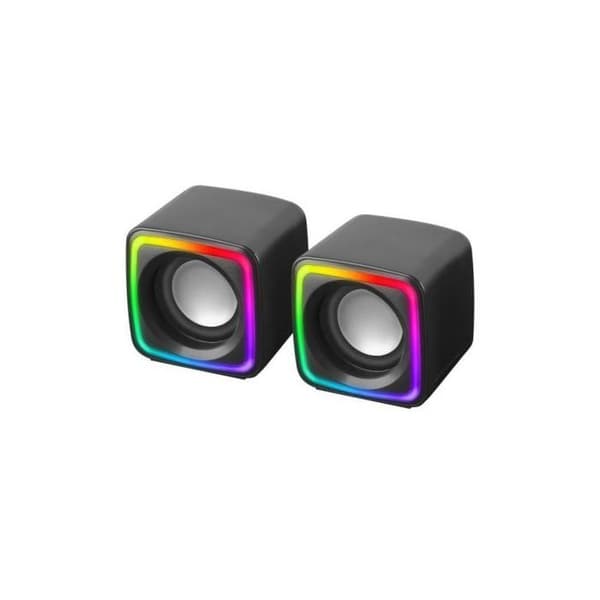 PC-högtalare - MARS GAMING - MSCUBE - 8W - Bakgrundsbelyst - USB