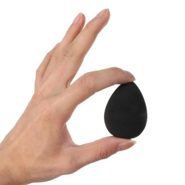 Makeupsvamp - GENERISK - Miracle Foundation - Svart - Fuktig Applicering