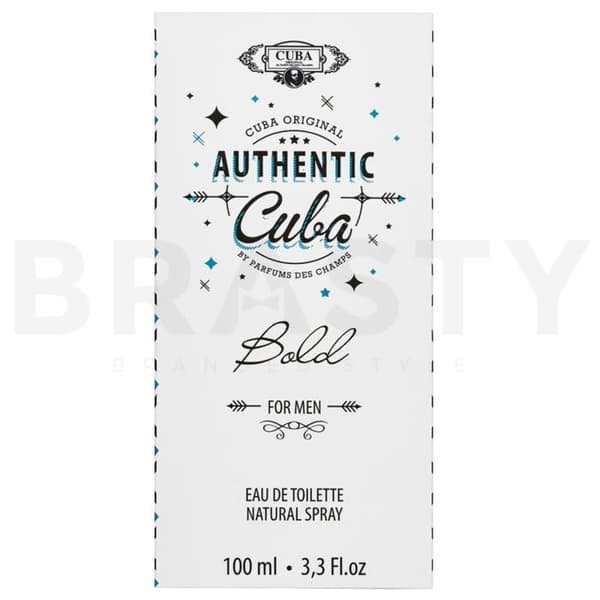 Cuba Authentic Bold eau de toilette för män 100 ml