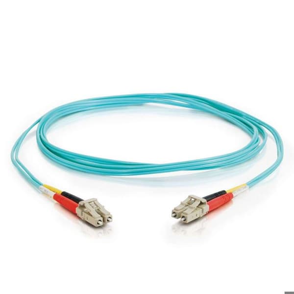 Fiberoptisk kabel - C2G - 85554 - 10m - LC-LC - OM3 - Halogenfri - Blå