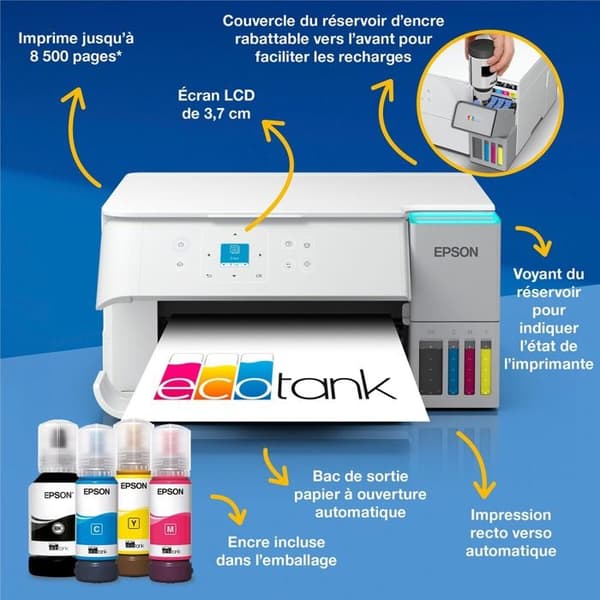 Epson EcoTank ET-2956 multifunktion skrivare