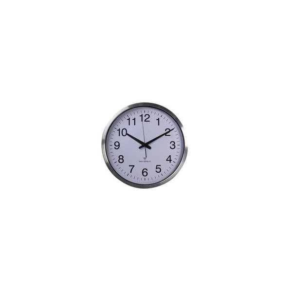Väggklocka i aluminium - 50 cm