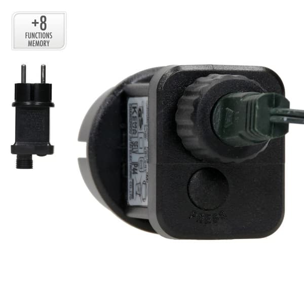 JULBELYSNING 400 LED, 8MT, 8 LJUSLEKAR, EXTRA VARM VIT